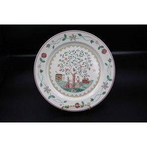 VILLEROY & BOCH AMERICAN SAMPLER FIRST IMPRESSIONS 1981 SET 4 DINNER PLATES 11"
